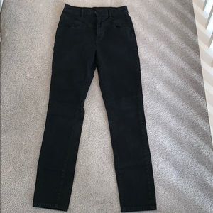 Extreme high wasted skinny jeans